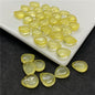 Czech Glass Beads Teardrop 12mm Transparent Iridescent 100pcs 24
