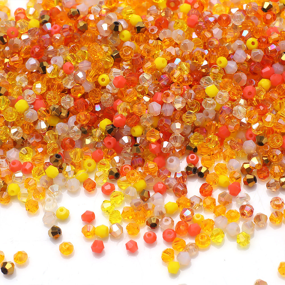Rhombus Seed Glass Beads 3mm Assorted Colors 500pcs 8
