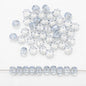 Glass Faceted Spacer Beads 8mm Plating Metallic Color 60pcs 25