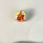 Lovely Twinkl Printed Square Acrylic Beads 14mm 10pcs 7