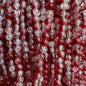 Crackle Glass Beads Round 8mm Dual Color Explosion 10 Strands 12