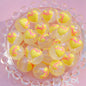 Painted Smiley Face Acrylic Beads 16mm Glow In The Dark 10pcs 18