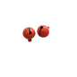 Painted Iron Jingle Bells 14mm Colorful Craft Keychain Accessories 100pcs 9