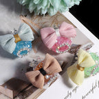Embellished Bubblegum Beads 23mm Sugar Bow Design 5pcs 2
