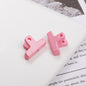 Painted Clip Acrylic Beads 20mm Baking Theme Colorful Glossy 100pcs 14