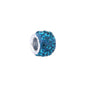 Rhinestone Spacer Clay Beads 7x11mm Chunky Large Hole 100pcs 23