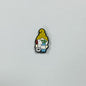 Silicone Focal Beads Cartoon Dwarf Holding Various Items 20pcs 8