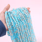 Crackle Round Glass Beads 8mm Gradient Dual Color Translucent 100pcs 11