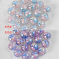 Shimmer Butterfly Inside Round Resin Beads 16mm Mixed Colors 20pcs 10