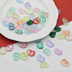 Czech Glass Beads Fox 18mm Translucent Pastel Colors 25pcs 3