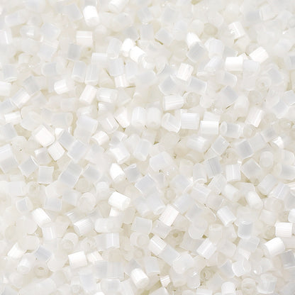 Imitation Opal Seed Bugle Glass Beads 2mm Soft Pastel Glow 5000pcs 6