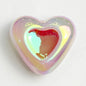 Glow Heart Acrylic Beads 15mm Two-Color Glow In The Dark 50pcs 19