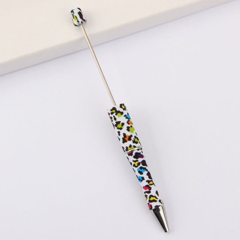 Beadable Pen Printed Pattern Plastic Light Weight
