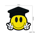 Silicone Focal Beads Smiling Doctor Hat Peace Sign Hands 20pcs 2