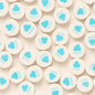 Flat Clay Beads 10mm Weather Series Polymer Colorful Discs 100pcs 9