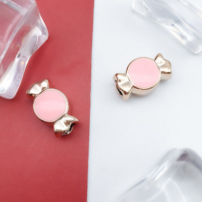 Enamel CCB Plastic Acrylic Beads 9-15mm Large Hole Playful Shapes 40pcs 12