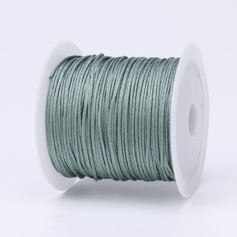 Nylon Thread 0.8mm Diameter 40m Colorful Jewelry Stringing Cord 30