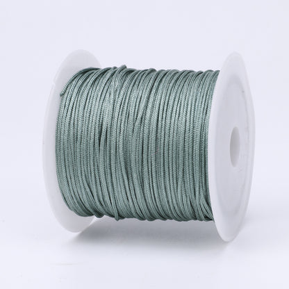 Nylon Thread 0.8mm Diameter 40m Colorful Jewelry Stringing Cord 30