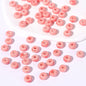 Ceramic Abacus Spacer Beads 5x9mm Creamy Colored 30pcs 8