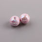 Plating Spider Web Acrylic Beads 15mm Halloween Glossy 50pcs 8