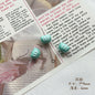 Tulip Metal Beads 3D Painted Pastel Colors 10pcs 10