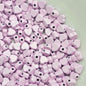 Heart Metal Beads 5mm Baking Painted Colorful Flat 50pcs 9