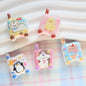 Double-Sided Printed Cartoon Square Acrylic Beads 21mm 20pcs 11