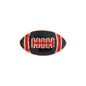 Rugby Series Metal Beads Enamel Painted Zinc Alloy 50pcs 13