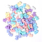 Macaron Acrylic Beads Mixed Shapes Pastel Colors 100pcs 12