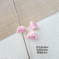 Dolphin and Birthday Bear Metal Beads 15 17mm Painted Alloy 10pcs 4