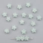 Crackle Star Acrylic Beads 11mm Translucent Glossy 100pcs 8