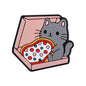 Silicone Focal Beads Cat Eating Pizza and Sleeping on Books 20pcs 5