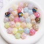 Glow Twisted Acrylic Beads 16mm Pastel Plating 20pcs 13