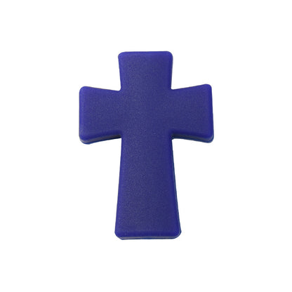 Silicone Focal Beads Cross Sunflower Skull Camouflage 20pcs