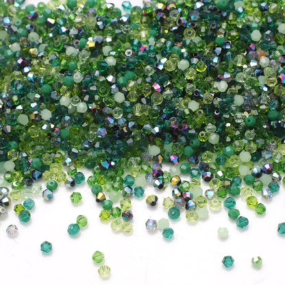 Rhombus Seed Glass Beads 3mm Assorted Colors 500pcs 10