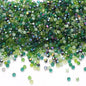 Rhombus Seed Glass Beads 3mm Assorted Colors 500pcs 10