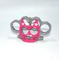 Cat Ear Self Defense Keychain Zinc Alloy 7cm 2pcs 16
