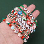 Christmas Heishi Clay Beads 6mm Festive Mixed Colors 1box 940pcs 3