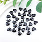 Spray Painted Butterfly Heart Star Acrylic Beads Black and White 100pcs 7
