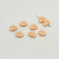 Cartoon Cloud Metal Beads 12mm Painted Alloy 20pcs 12
