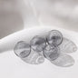 Clear Blown Glass Beads 12-18mm Multi Color Smooth Round 4pcs 13