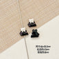 Pillow Metal Beads 14-16mm Glossy Painted Cat Face Alloy 10pcs 20