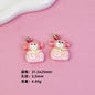 Sanrio Swiss Roll Series Resin Beads Playful Pastel Mixed 10pcs 8
