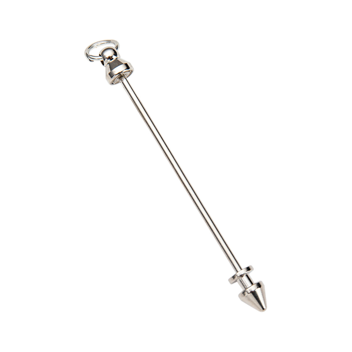 Beadable Metal Bullet Stud Rod Double Head Screw Industrial Style 5