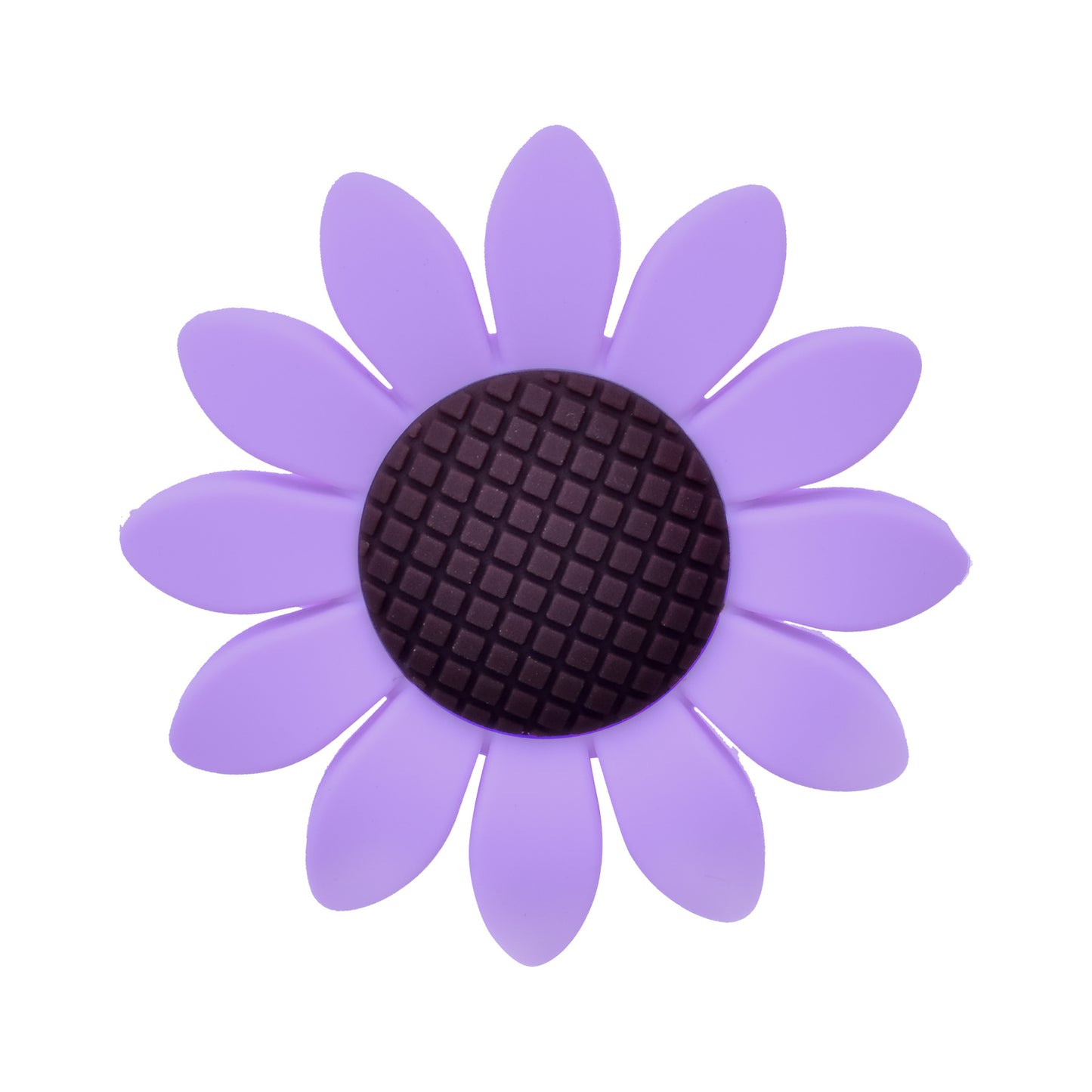 Silicone Focal Beads Sunflower Soft Petal Detailed Center 10pcs 14