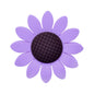 Silicone Focal Beads Sunflower Soft Petal Detailed Center 10pcs 14