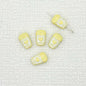Baking Painted Metal Beads 14mm Milk Tea Mini Cup Design 10pcs 8