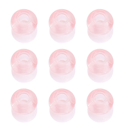 Glass Spacer Beads 14mm Colorful Smooth Large Hole 20pcs 12