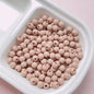Painted Round Acrylic Beads 6-8mm Premium Dopamine Colorful 50pcs 11