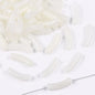 Curved Tube Acrylic Beads 32mm Translucent Mixed Colors 40pcs 14